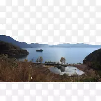 泸沽湖鲁古镇湖壁纸-泸沽湖三景