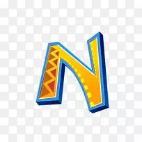 北方长颈鹿纸牌长颈鹿字母n