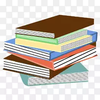 书籍可伸缩图形剪辑艺术烘焙产品剪贴画