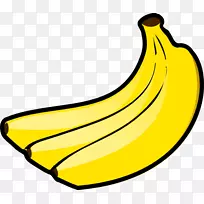 松饼香蕉免费内容剪辑艺术-卡通香蕉