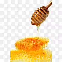 蜂巢早餐谷类食品多101nuka蜂蜜-蜂蜜