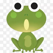 树蛙动物马真蛙影子蛙载体