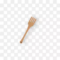 勺子叉子-木制叉子