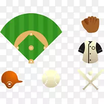 棒球插图.插图棒球用品