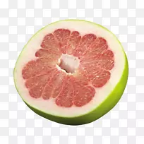 柚子汁，柚子，柠檬，柑橘朱诺-非常厚的柚子皮