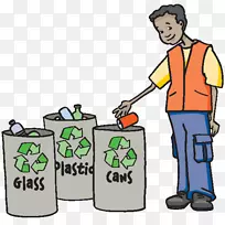 回收箱塑料回收废品回收机.垃圾处理剪贴件