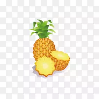 菠萝水果剪贴画菠萝
