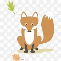 红狐剪贴画-狐狸