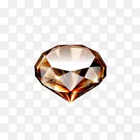 翡翠宝石钻石夹艺术-钻石