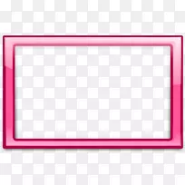 棋盘游戏粉红色棋盘区域图案-粉红色矩形剪贴画