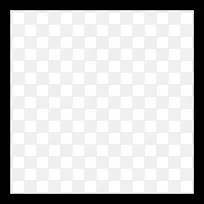 白色方形棋盘角图案-三维形状剪贴画