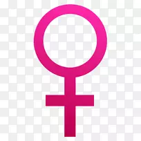 女性性别符号剪贴画-女性符号