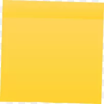 纸黄色面积角-黄色方角