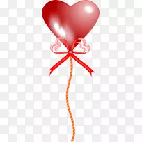 气球心脏情人节剪贴画气球图片