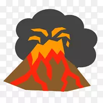 火山熔岩剪贴画-vr剪贴画