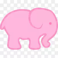 象猪-可爱的大象悬崖