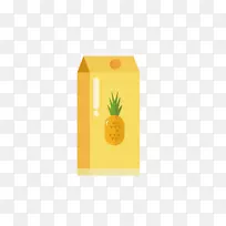 菠萝黄色图案-菠萝产品