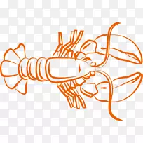 龙虾加勒比虾夹艺术-黄龙虾
