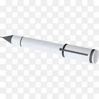 机械铅笔-白色机械铅笔