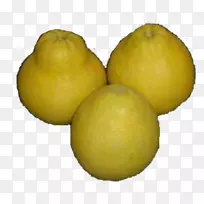 甜柠檬柚子柑橘朱诺-本地绿色葡萄柚
