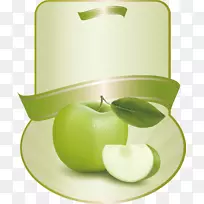 史密斯奶奶苹果水果-苹果装饰载体