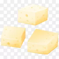 GRUYXE8Re奶酪黄色长方形-金色奶酪