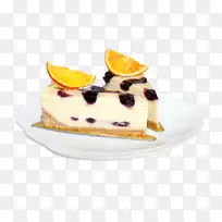 奶油芝士蛋糕糕点蛋糕蓝莓水果蛋糕