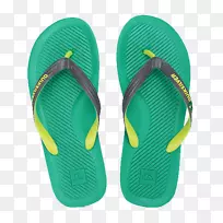拖鞋下载沙滩-浅绿色凉鞋