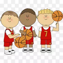 篮球运动男孩剪辑艺术-儿童篮球图片
