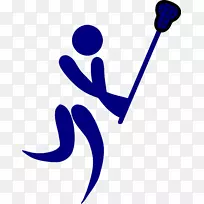 奥运会曲棍球棒象形文字剪贴画女孩曲棍球剪刀