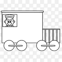火车轨道运输客车剪贴画.列车图像