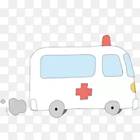 医院救护车-运送救护车到医院