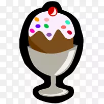 冰淇淋筒圣代软糖-圣代图片