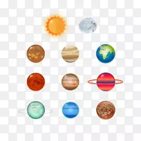 地球太阳系行星金星-九颗行星