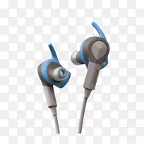 贾布拉耳机运动教练-蓝色耳机
