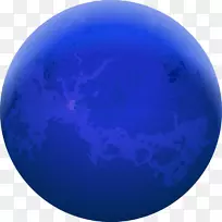 地球蓝色球体天-太空行星