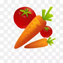 下载图标-胡萝卜和西红柿