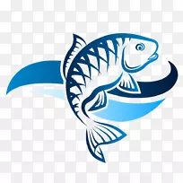 钓鱼版税-免费剪贴画-精美的鱼图标