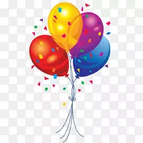 气球免费内容生日剪贴画-气球背景剪贴画