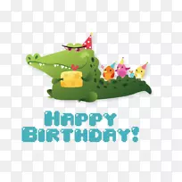 结婚请柬生日蛋糕贺卡祝你生日快乐生日快乐