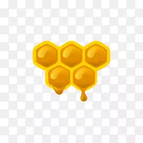 蜂蜜叶插图-蜂蜜