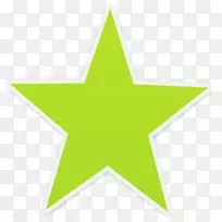 红星斑马标记-绿色星图