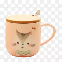 咖啡杯小猫杯-创意可爱的杯子
