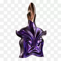瓶紫色香水图标-紫色香水瓶女士香水