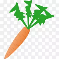 胡萝卜免费内容夹艺术-芹菜剪贴画