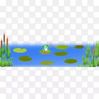 草地生态系统插图-沼泽峭壁