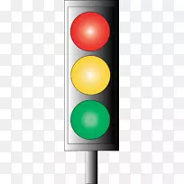 交通信号灯交通标志交通锥夹艺术.交通剪贴画