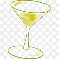 啤酒马提尼快乐时光剪辑艺术-酒瓶剪贴画