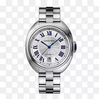 卡地亚油罐表制造商奢侈品-质地银制卡地亚手表男性手表