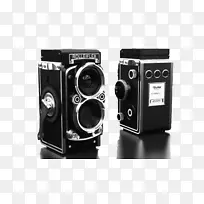 照相胶片Rolleiflex双镜头反射式照相机-老式照相机